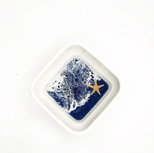 Resin Dish - White