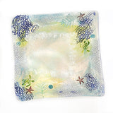 Lisa Etre Square Dish - Medium in Blue