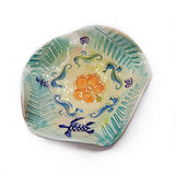 Lisa Etre Scalloped Dish - Seahorses