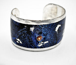 Blue Clam Cuff