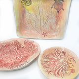 Lisa Etre Square Dish - Medium in Coral