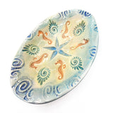 Lisa Etre Oval Dish - Seahorse